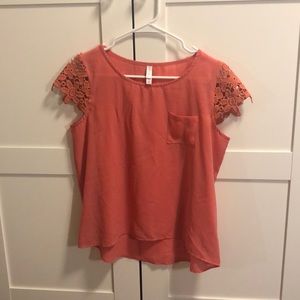 Pink Blouse- Size M